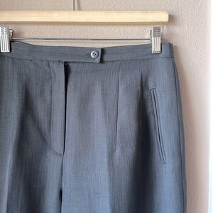 PRET A PORTER Gray Trouser Pants